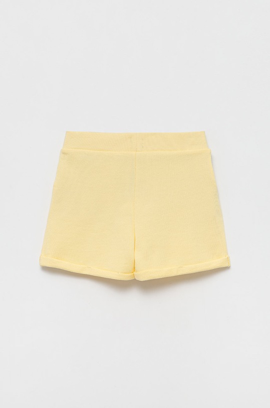 Detské bavlnené šortky Pepe Jeans PG800775.037 žltá SS22
