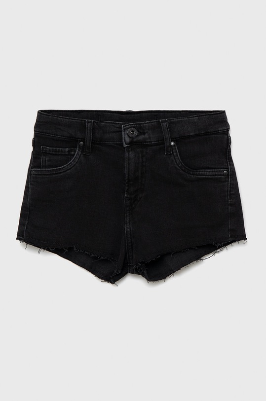 Dětské riflové kraťasy Pepe Jeans riflovina černá PG800783XM1.000