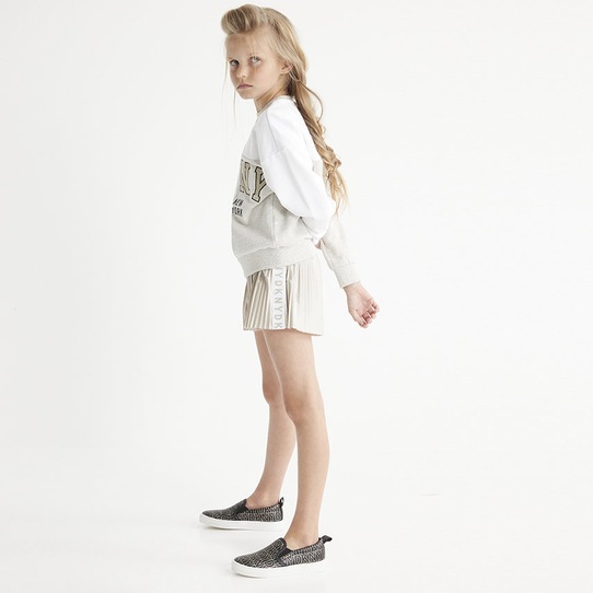 Dkny pantaloni scurti copii casual aur D34A54.126.150