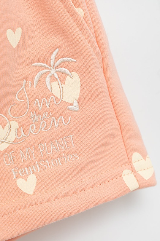 Dziewczynka Femi Stories szorty dziecięce Missy MISSY.HOM pomarańczowy