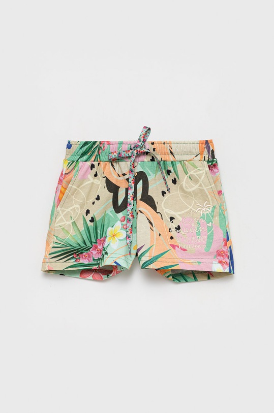 Femi Stories szorty bawełniane dziecięce Missy wzorzyste multicolor MISSY.TRL