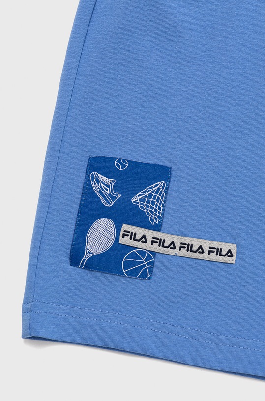 Fete Fila pantaloni scurti copii FAT0009 albastru