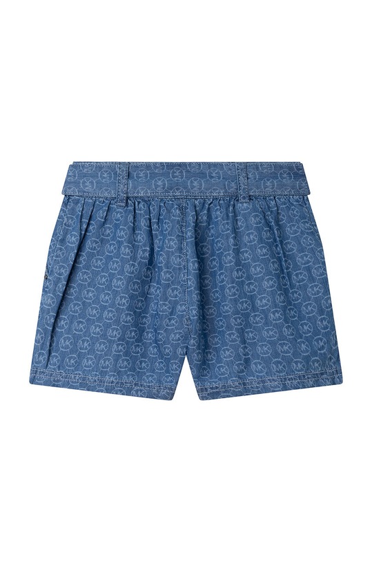 Момиче Детски памучен къс панталон Michael Kors R14110.114.150 син