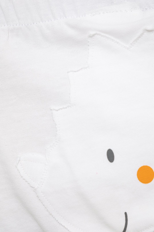 Dječaci Dječje pamučne kratke hlače United Colors of Benetton 3MI5A9001.W bijela