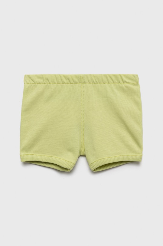 Dječje pamučne kratke hlače United Colors of Benetton Planet friendly zelena 3MI5A9001.W