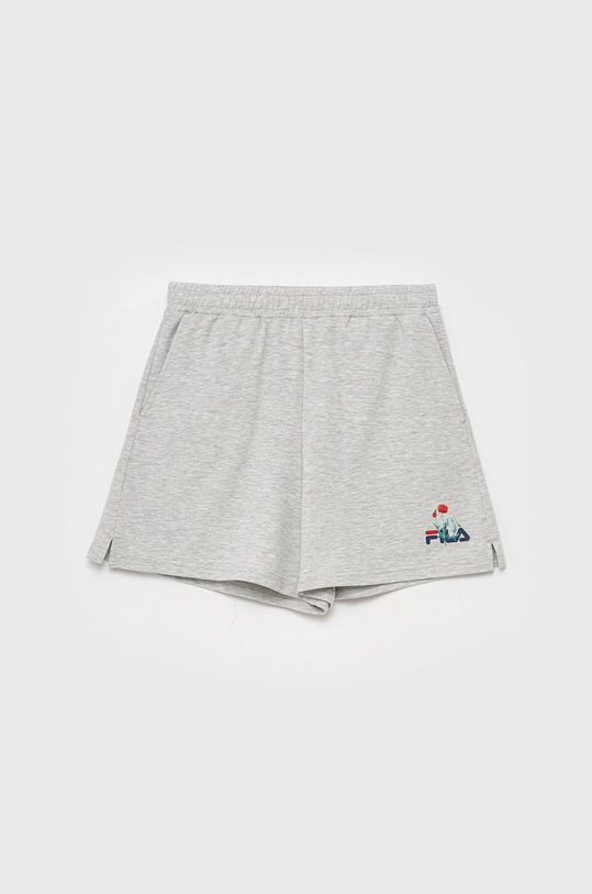 Fila szorty dziecięce z elastanem szary FAT0096
