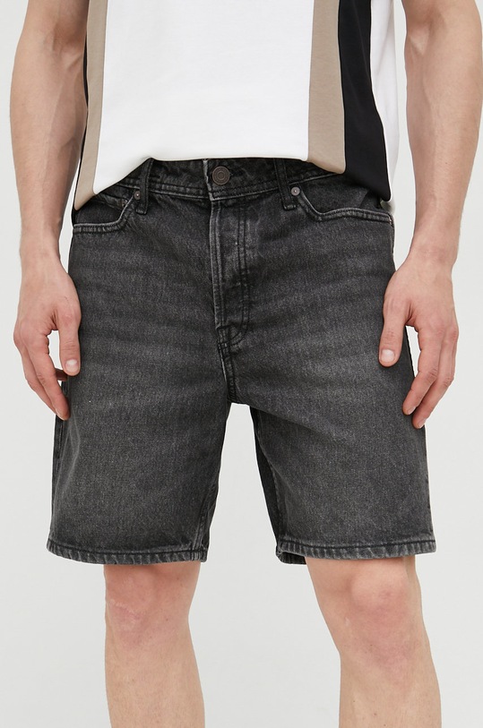 Дънкови къси панталони Jack & Jones 12201733.GreyDenim сив SS22