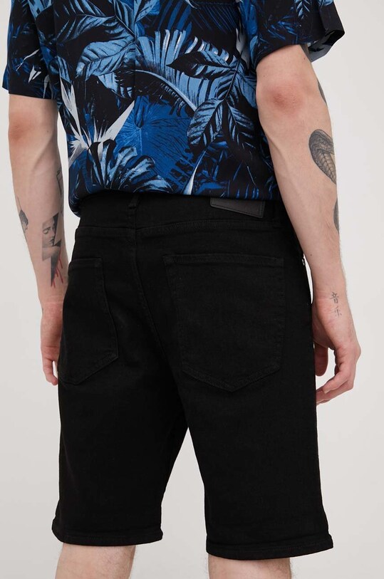 Τζιν σορτς Produkt by Jack & Jones 12202518.BlackDenim μαύρο SS22