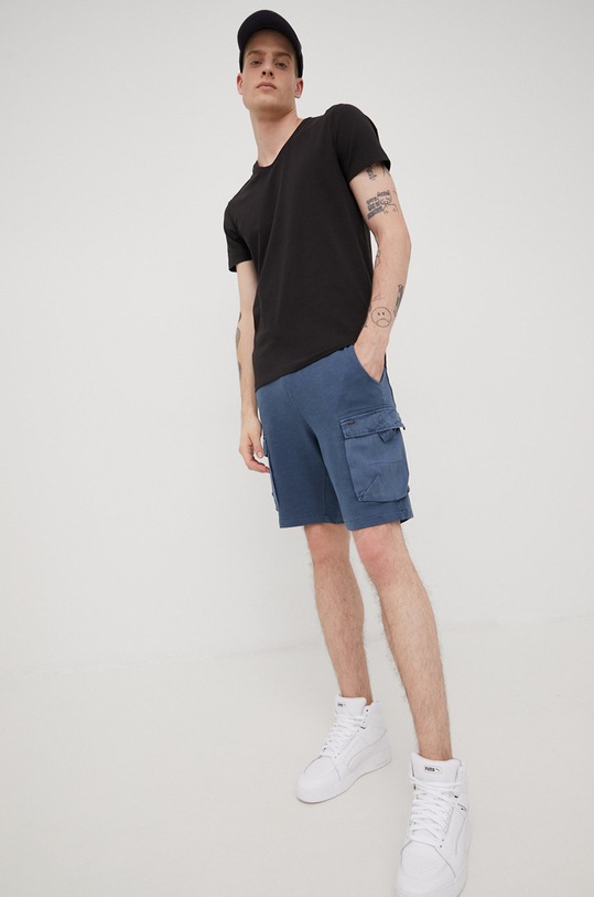 Only & Sons szorty bawełniane 22019126.MoonlitOce granatowy SS22