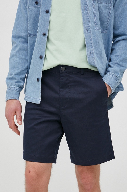 Selected Homme szorty z elastanem granatowy 16082786.DarkSapphi