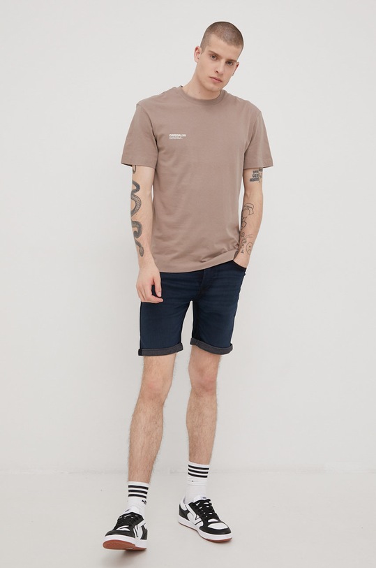 Traper kratke hlače Jack & Jones 12201637.BlueDenim mornarsko plava SS22