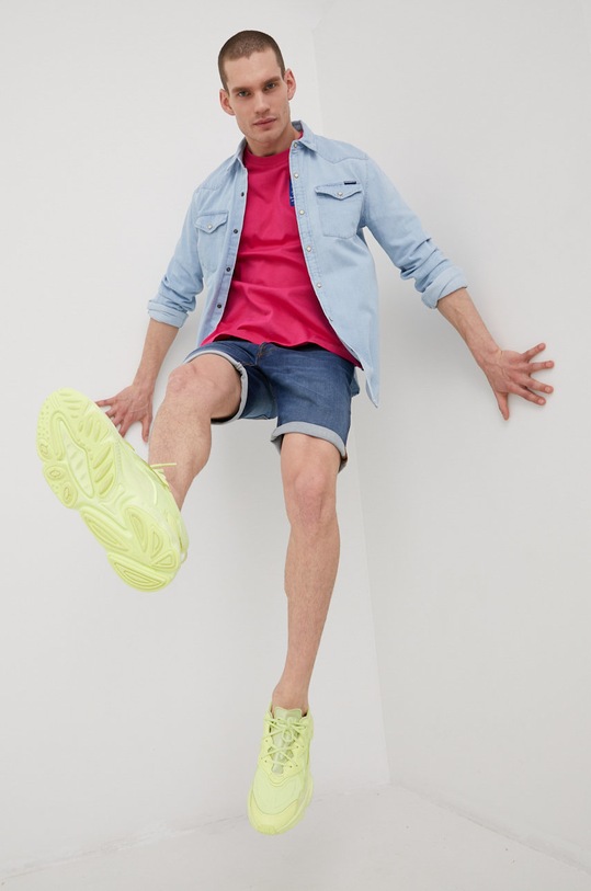 Traper kratke hlače Jack & Jones 12201655.BlueDenim mornarsko plava SS22
