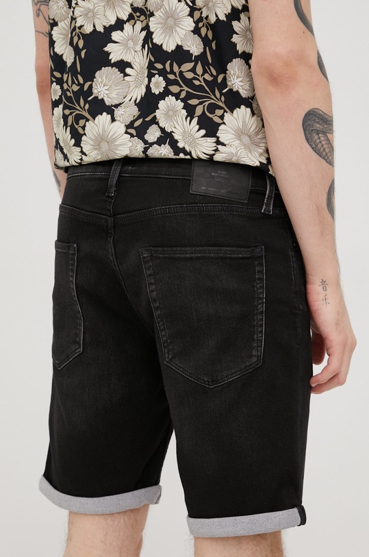 Oblečení Džínové šortky Jack & Jones 12201699.BlackDenim černá