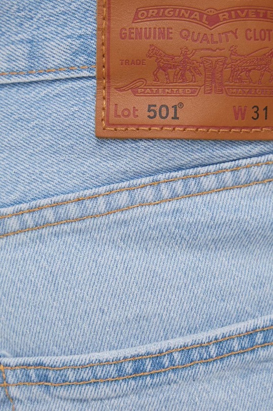 Levi's pantaloni scurti jeans albastru 36512.0149