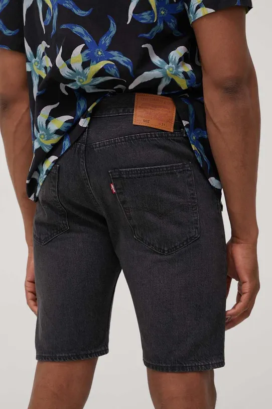 Îmbrăcăminte Levi's pantaloni scurți din denim 36512.0150 gri