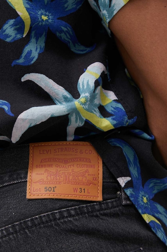 Levi's szorty jeansowe szary 36512.0150