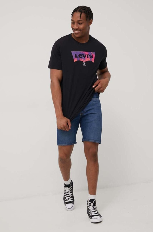 Levi's szorty jeansowe 36512.0152 granatowy SS23