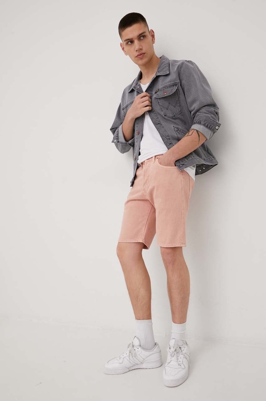 Džínové šortky Levi's 36512.0160 růžová SS22