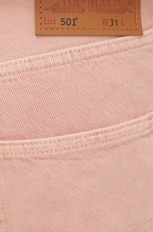 Džínové šortky Levi's růžová 36512.0160
