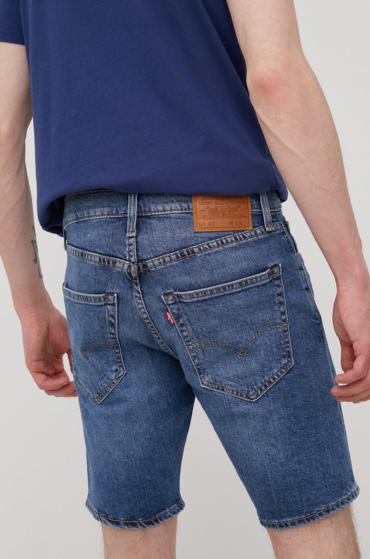 Odzież Levi's szorty jeansowe 39387.0050 granatowy