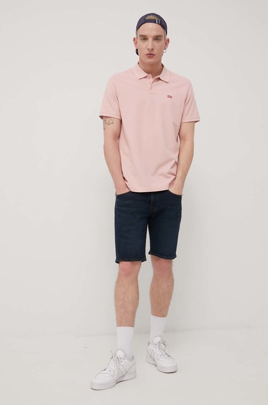 Levi's szorty jeansowe 39387.0058 granatowy SS22
