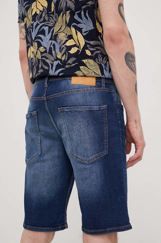Ρούχα Τζιν σορτς Produkt by Jack & Jones 12204778.MediumBlue μπλε