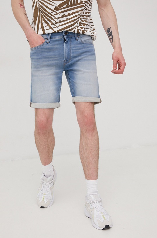 Produkt by Jack & Jones szorty jeansowe jeans niebieski 12208608.LightBlueD