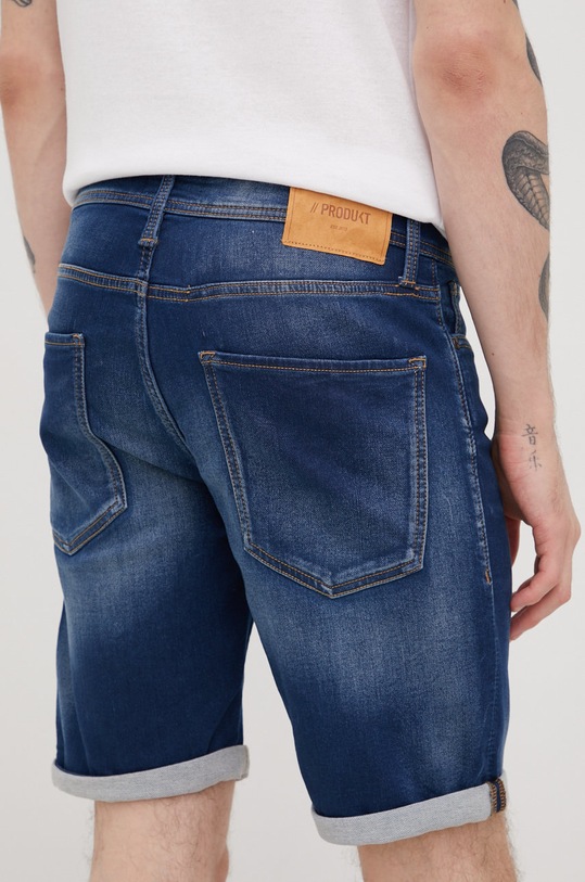 Odjeća Traper kratke hlače Produkt by Jack & Jones 12208613.MediumBlue mornarsko plava