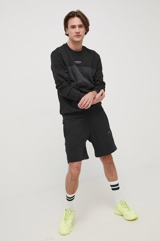 adidas Originals szorty bawełniane HC9459 HC9459 czarny SS22