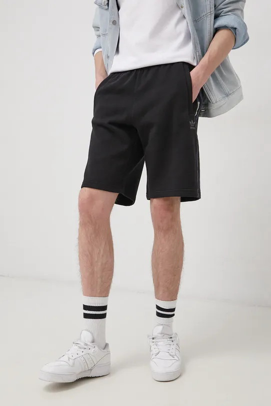 adidas Originals shorts plain black HF4874