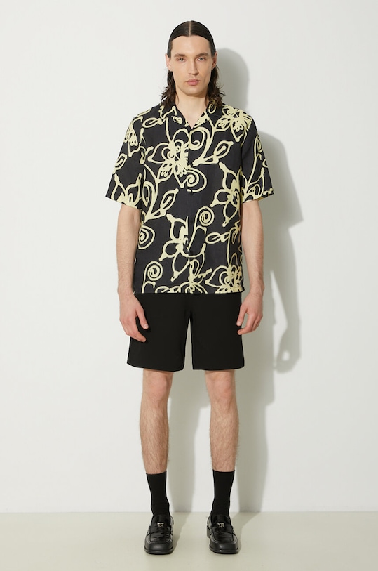 Σορτς Samsoe Samsoe M20300051 μαύρο SS24