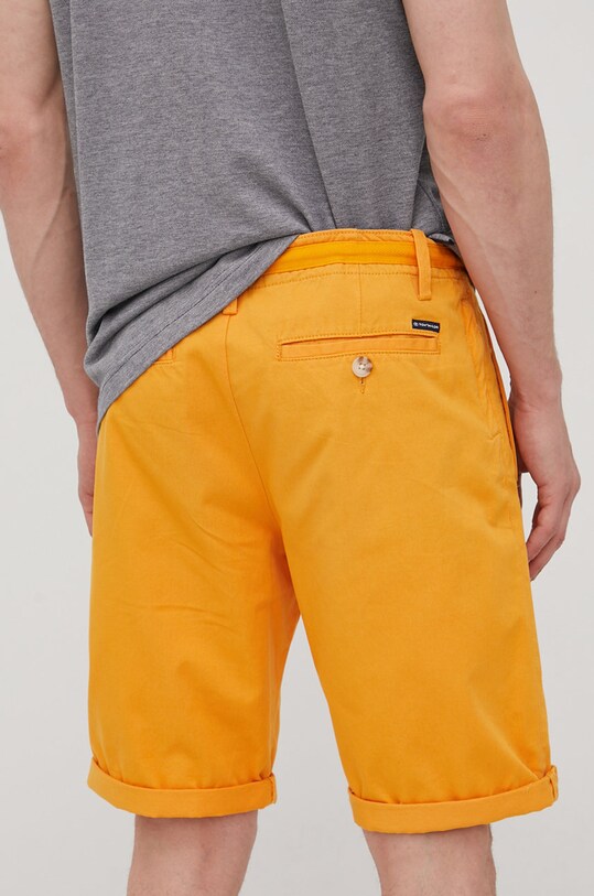 Îmbrăcăminte Tom Tailor pantaloni scurti din bumbac 1031443.24135 portocaliu