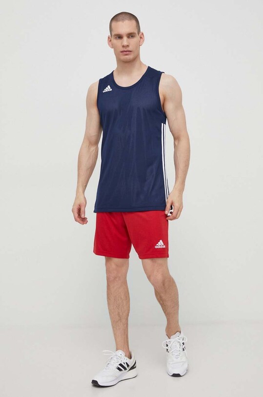 adidas Performance pantaloni scurți de antrenament Entrada 22 H61735 rosu SS22