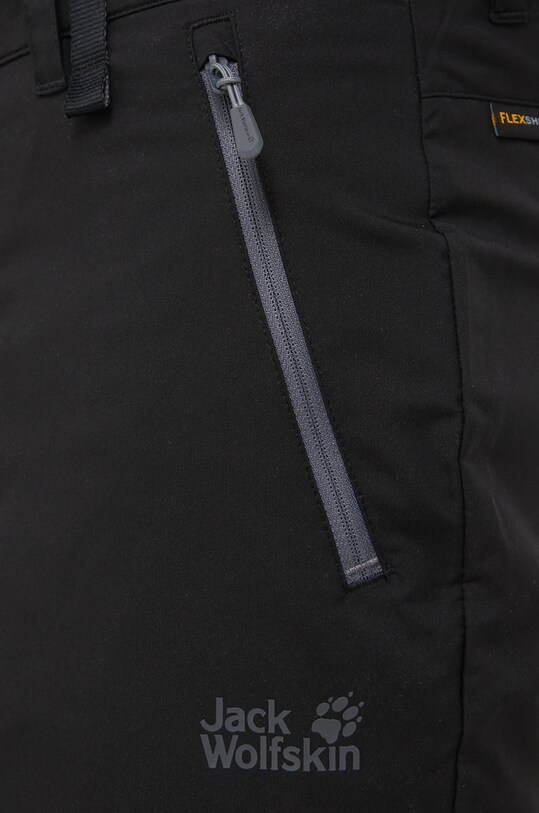 Îmbrăcăminte Jack Wolfskin pantaloni scurți outdoor Active Track 1503791.6000 negru