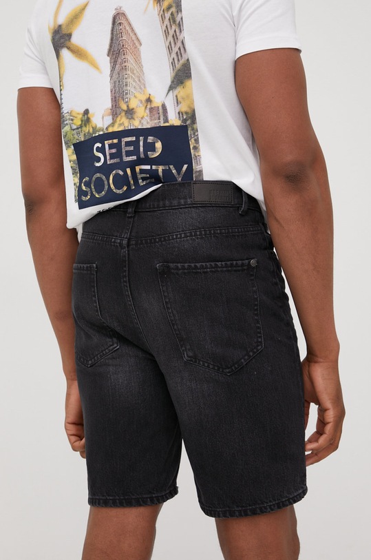 Îmbrăcăminte Solid pantaloni scurti jeans 21106916.700036 negru