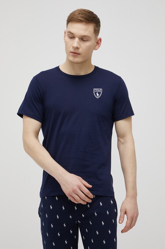Polo Ralph Lauren piżama bawełniana 714866474001 714866474001 granatowy SS22