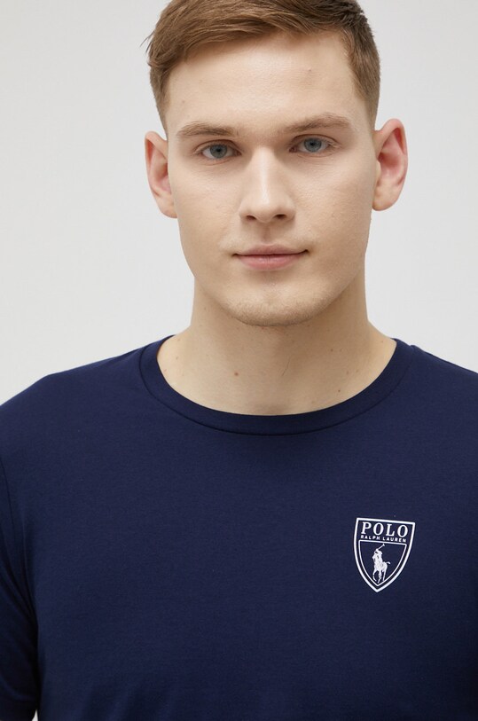 Polo Ralph Lauren piżama bawełniana 714866474001 714866474001 granatowy