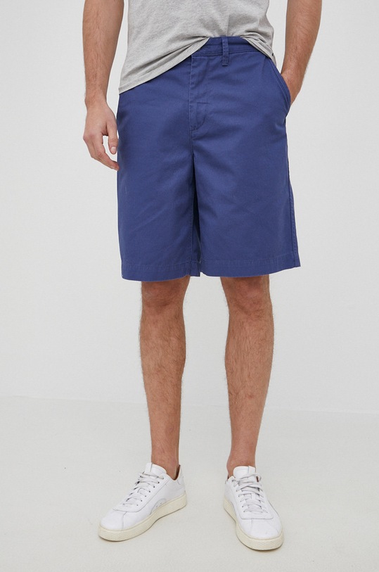 Bavlněné šortky Polo Ralph Lauren látka námořnická modř 710740571017