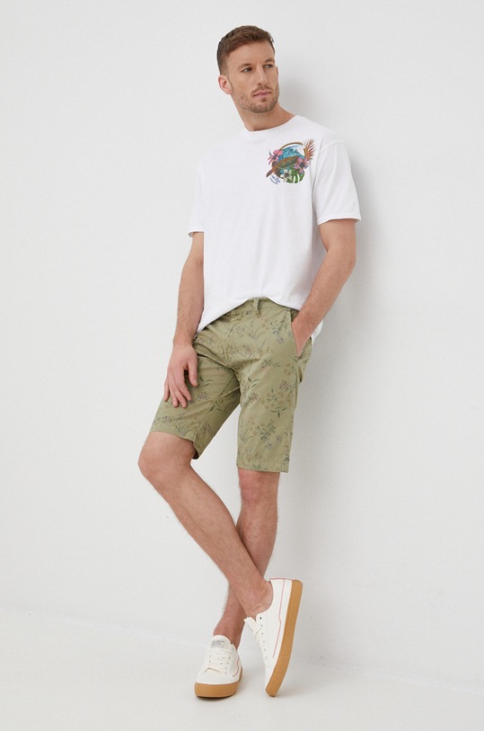Pamučne kratke hlače Pepe Jeans Mc Queen Short Garden PM800925.684 zelena SS22