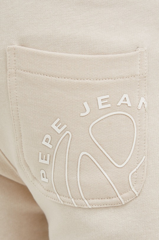 Bavlnené šortky Pepe Jeans Drake béžová PM800911.819