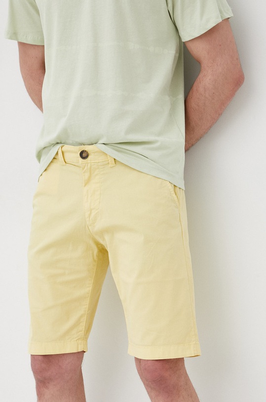Kraťasy Pepe Jeans Mc Queen Short látka žlutá PM800938C75.022