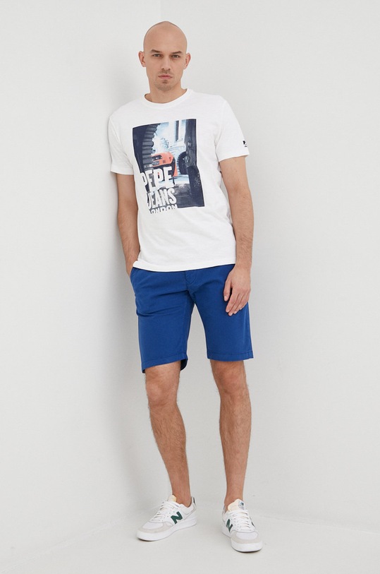 Kraťasy Pepe Jeans Blackburn Short PM800932VX9.582 námořnická modř SS22