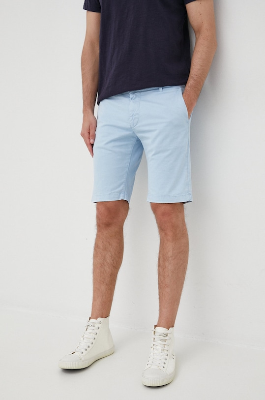 Šortky Pepe Jeans Blackburn Short s elastanom modrá PM800932VX9.516