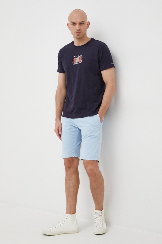 Šortky Pepe Jeans Blackburn Short PM800932VX9.516 modrá SS22