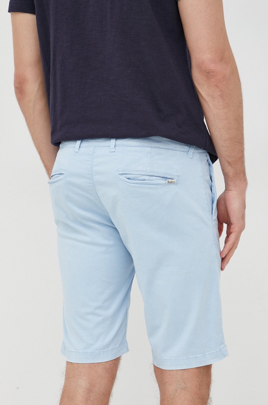 Oblečenie Šortky Pepe Jeans Blackburn Short PM800932VX9.516 modrá