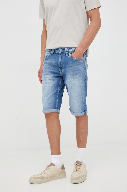 Džínové šortky Pepe Jeans Cash Short PM800935GV1.000 modrá SS22