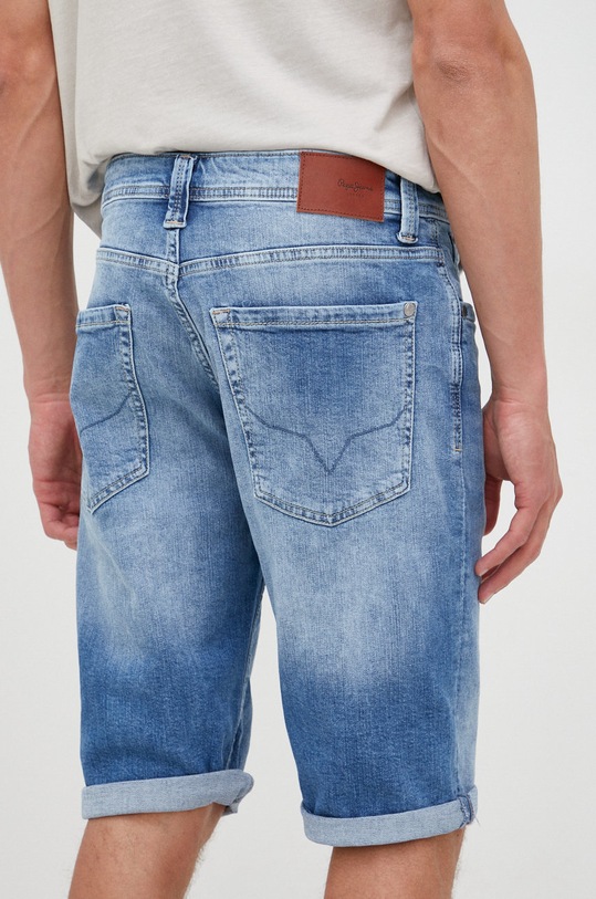 Oblečení Džínové šortky Pepe Jeans Cash Short PM800935GV1.000 modrá