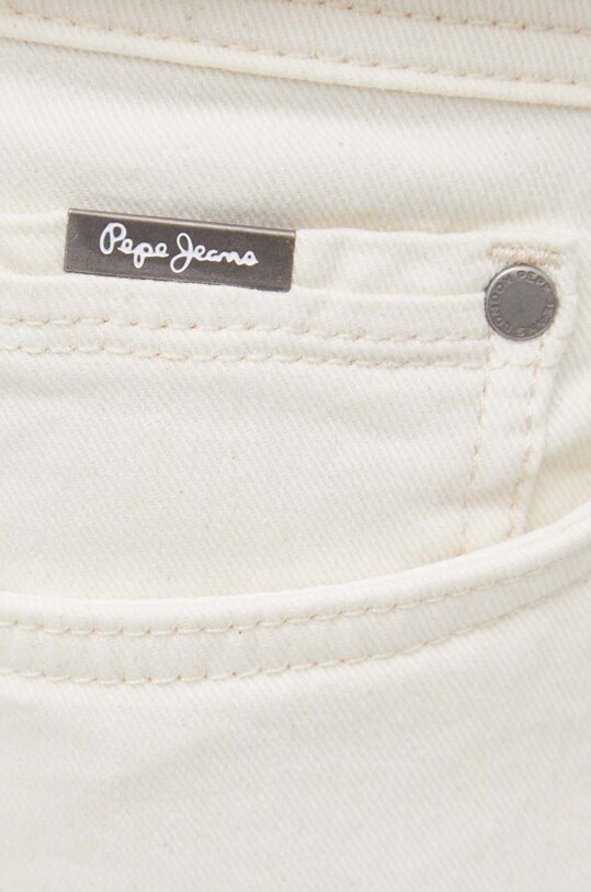 Pepe Jeans pantaloni scurti jeans Stanley Short bej PM800940WI5.000