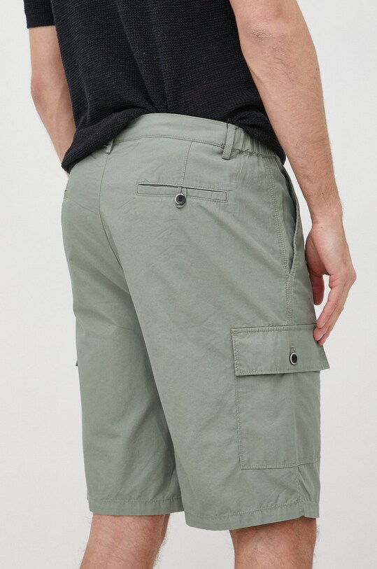 Îmbrăcăminte Sisley pantaloni scurti din bumbac 4LPKS900I.075 verde