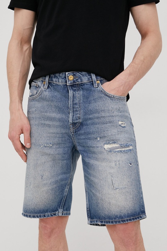Traper kratke hlače Superdry pamuk plava M7110294A.6ZJ